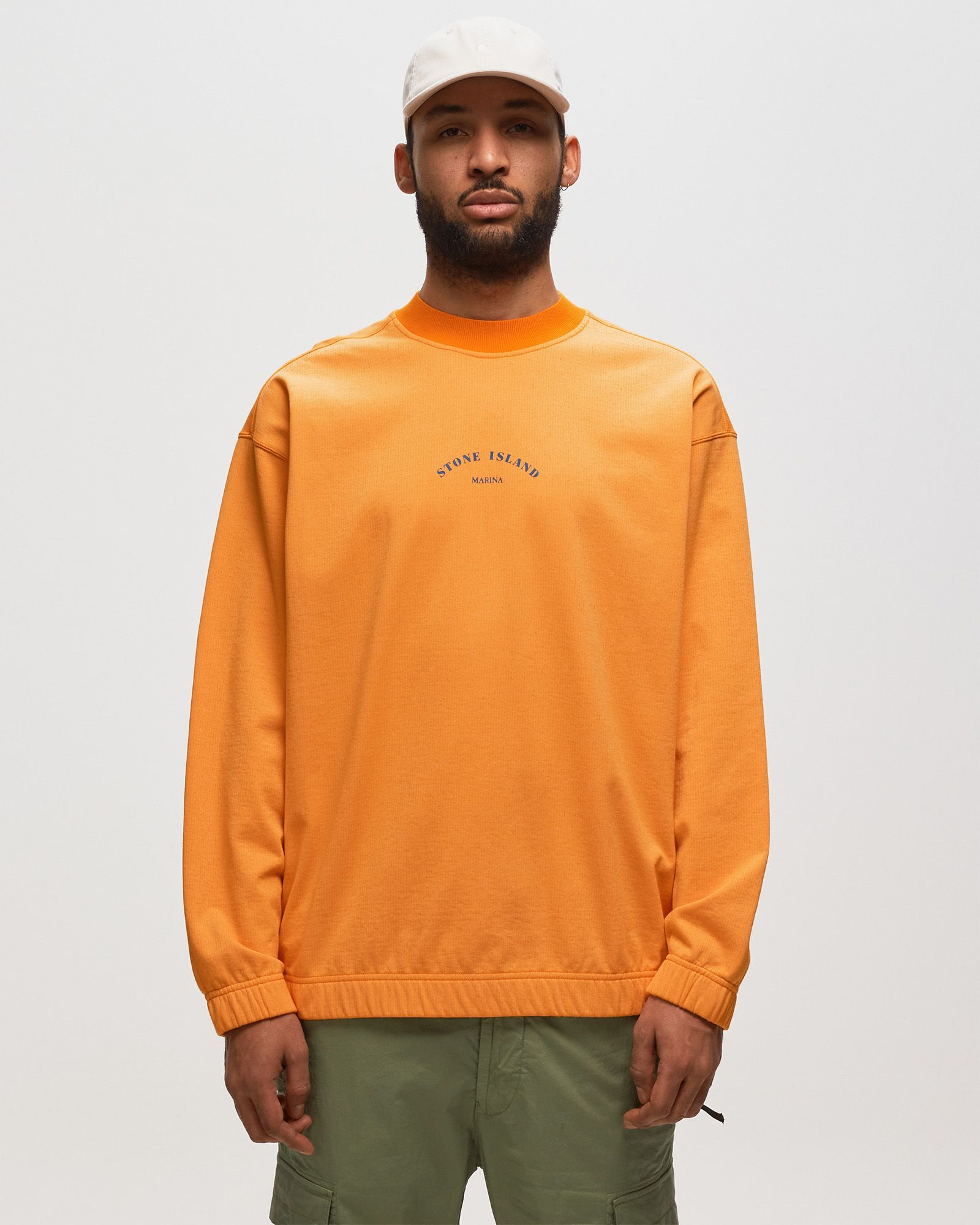 Crewneck Cotton / Nylon Terry Fleece, Stone Island Marina