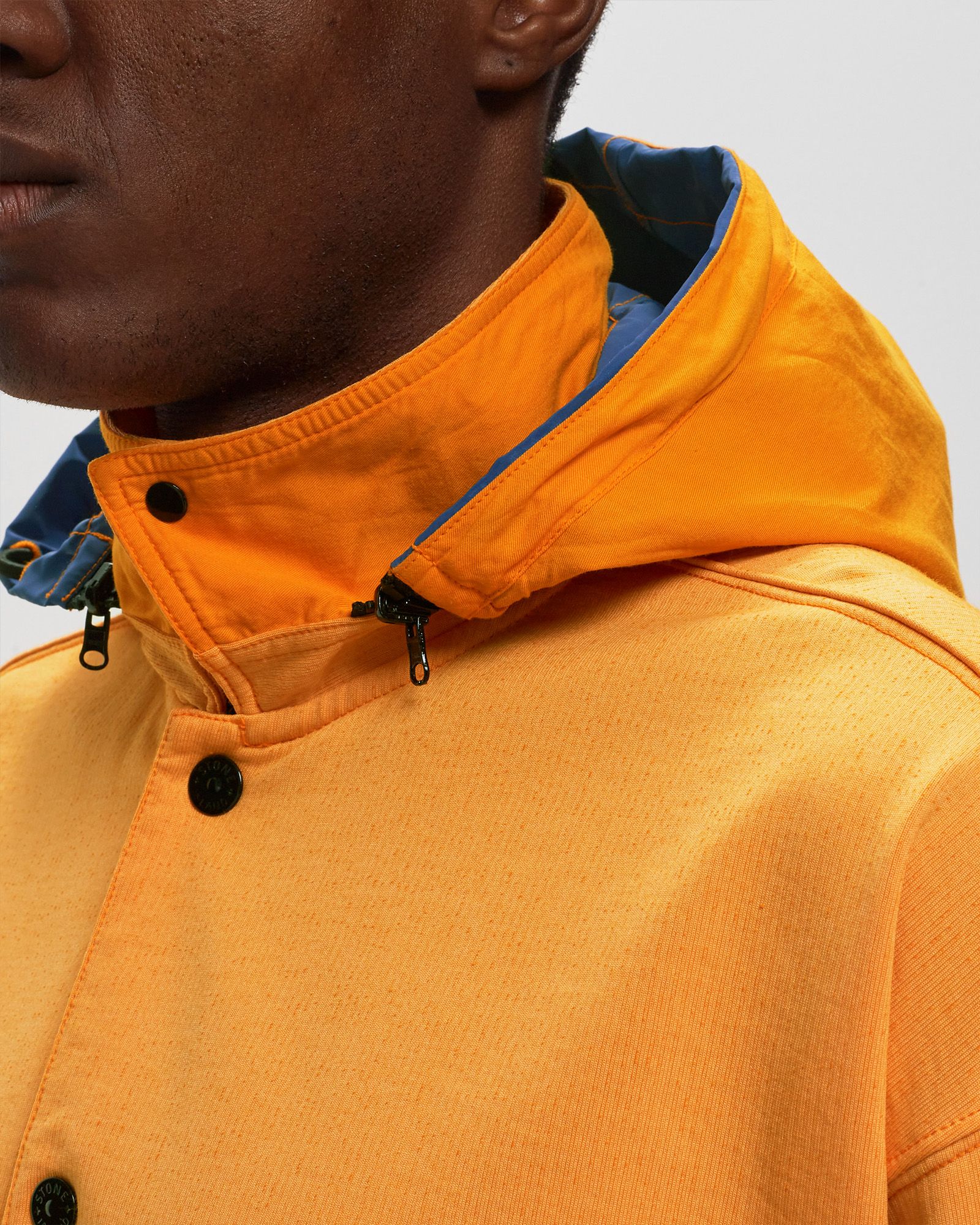 Hoodie Cotton / Nylon Terry Fleece, Stone Island Marina