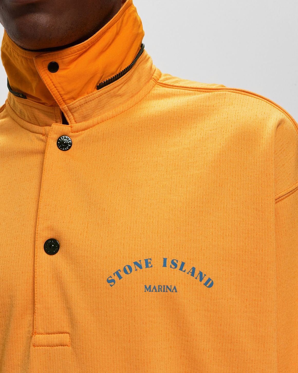 STONE ｜SWEATSHIRTS (652X2 Marina Cotton/Nylon Ter Stone Island Hoodie Cotton / Nylon Terry Fleece, Stone