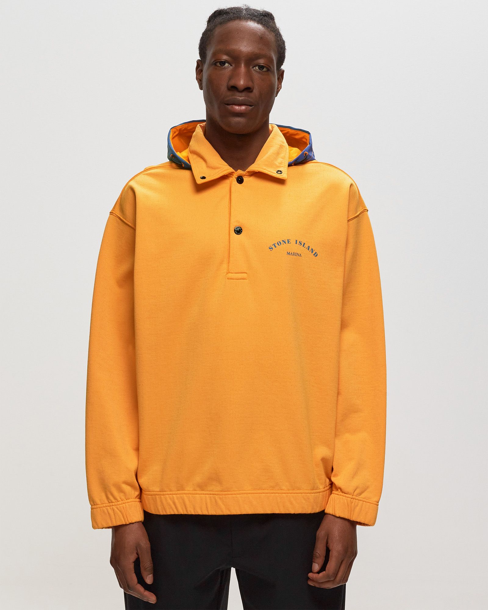 Hoodie Cotton / Nylon Terry Fleece, Stone Island Marina