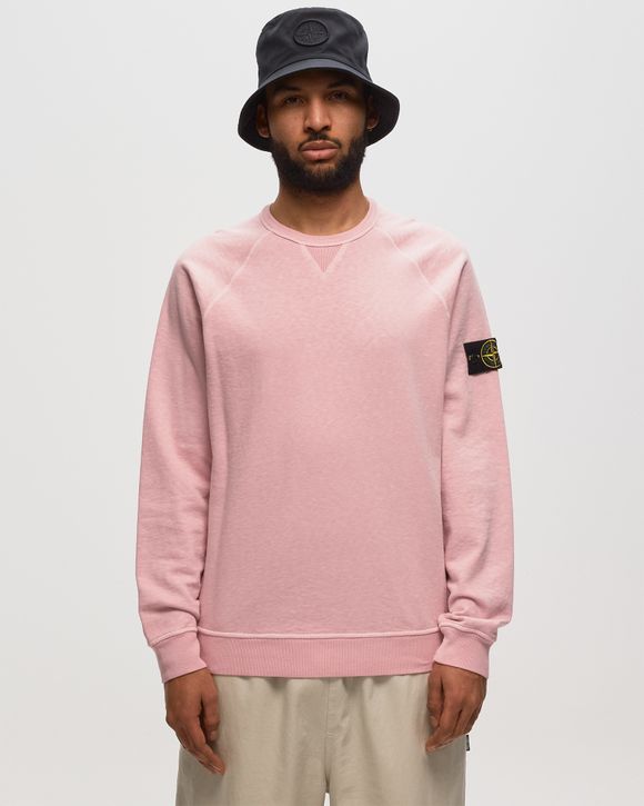 Stone island shop crew neck pink