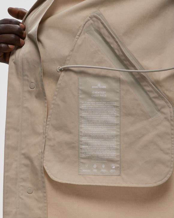 Stone Island Jacket O-Ventile, Stone Island Ghost Piece