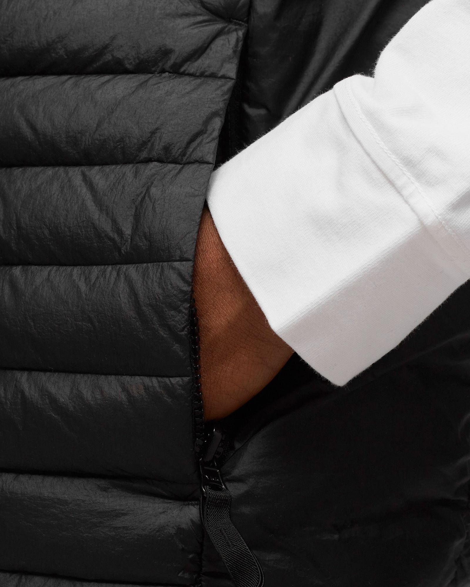 Packable Blouson S/S Loom Woven Chambers R-Nylon Down-TC