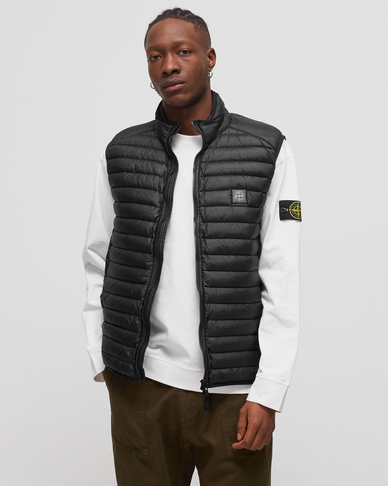 Packable Blouson S/S Loom Woven Chambers R-Nylon Down-TC