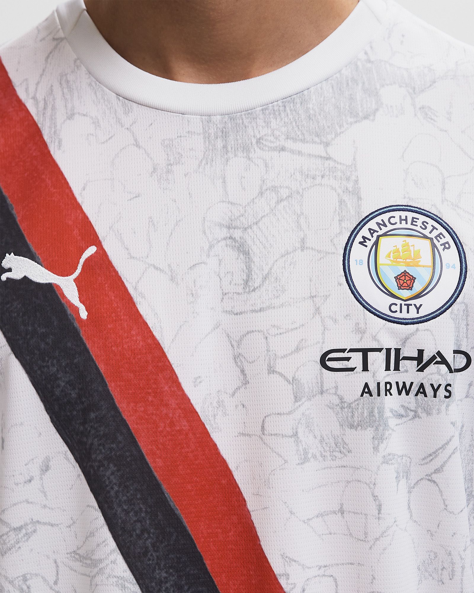 x KIDSUPER Manchester City Jersey Replica