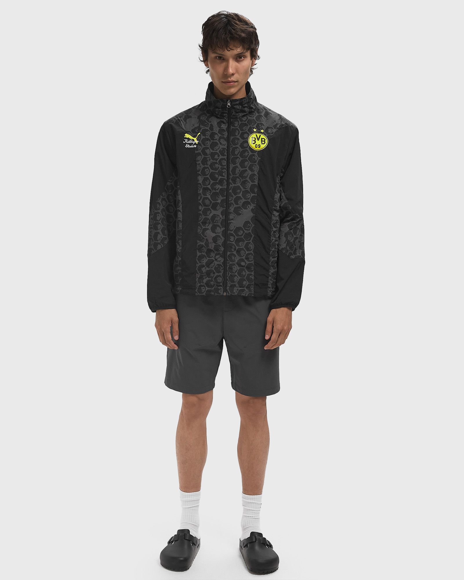 x KidSuper BORUSSIA DORTMUND Reversible Jacket