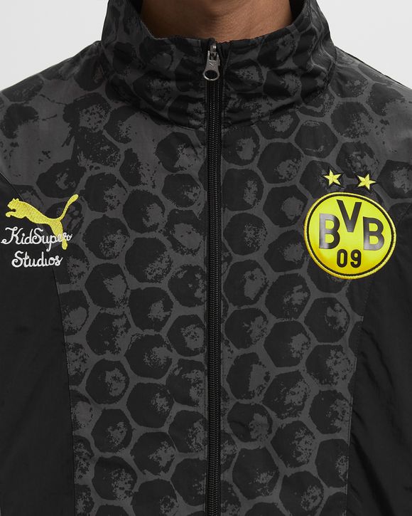 Puma Borussia Dortmund ダウンジャケット Puma x KidSuper BORUSSIA DORTMUND Reversible Jacket Black