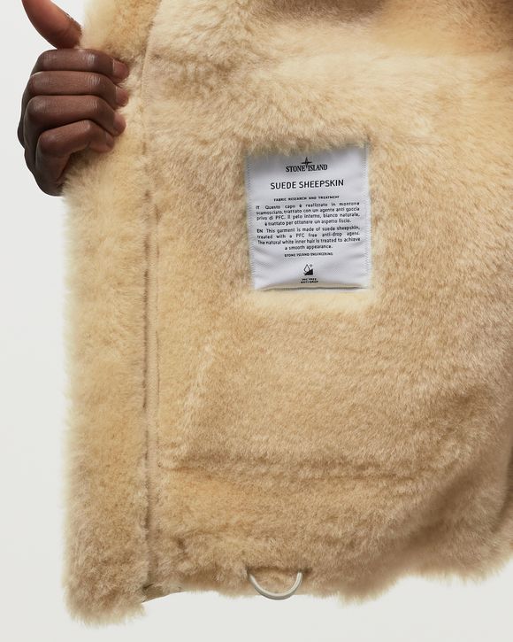 Stone clearance island shearling