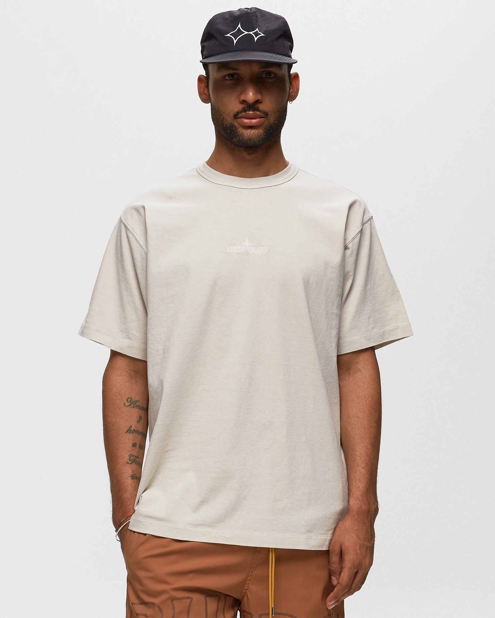 TEE 20/1 COTTON JERSEY, GARMENT DYED