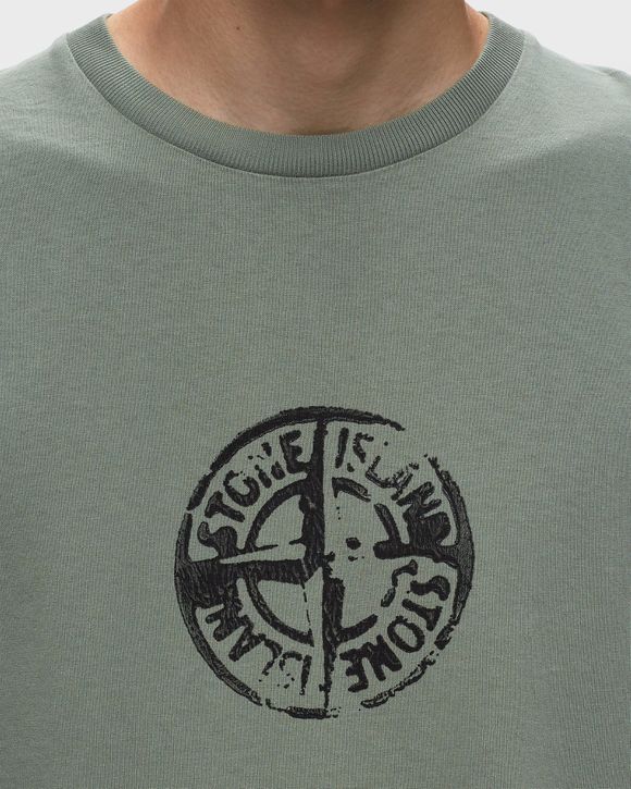 Stone island grey on sale tee