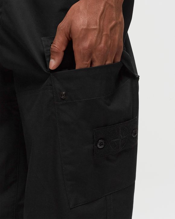 Stone Island PANTS O-VENTILE_ STONE ISLAND GHOST PIECE Black - black