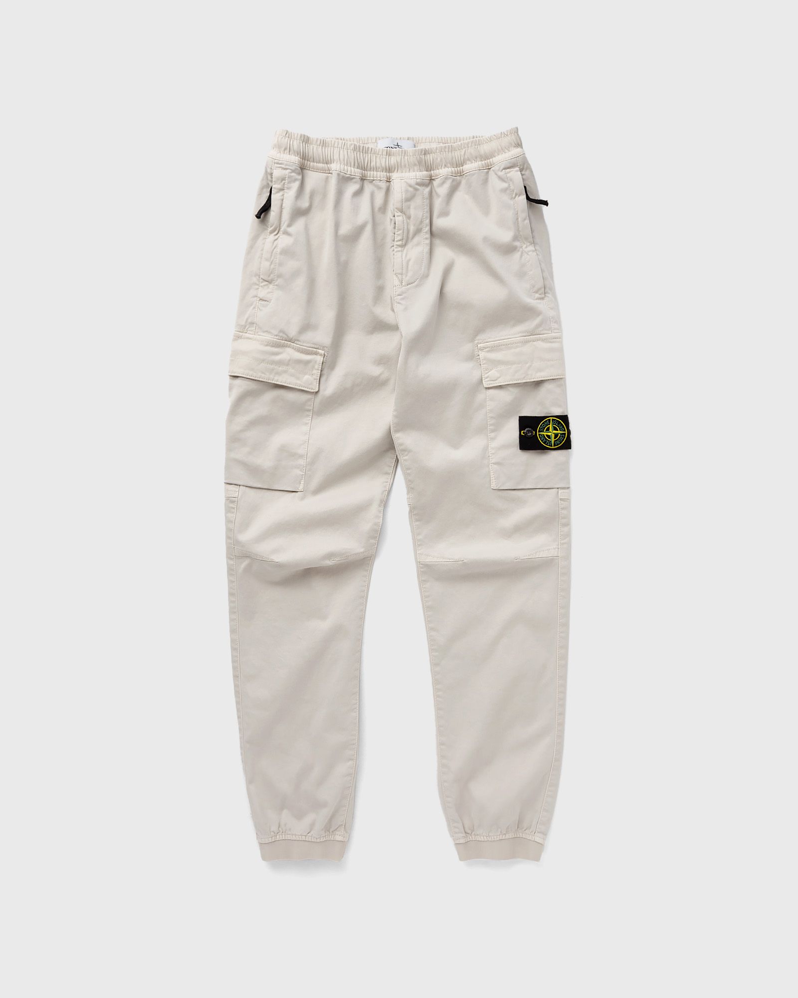 PANTS STRETCH BROKEN TWILL COTTON, GARMENT DYED 'OLD' EFFECT