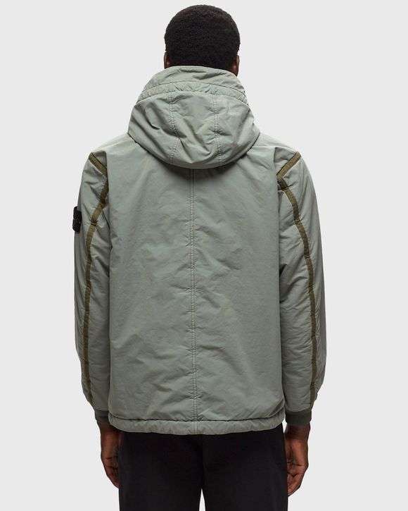 Stone Island JACKET DAVID LIGHT-TC, GARMENT DYED Grey - SAGE