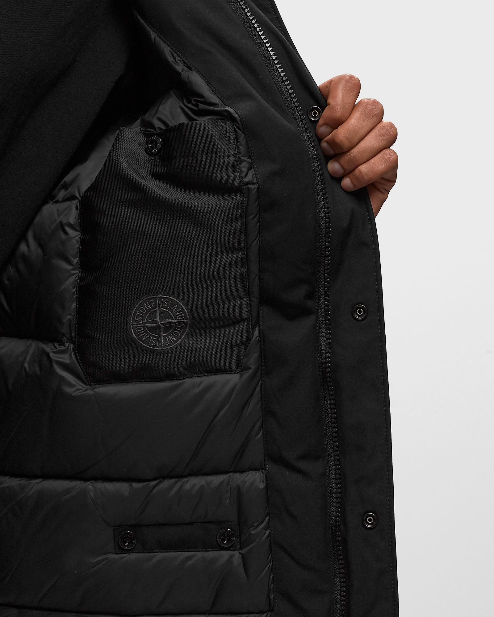 REAL DOWN JACKET O-VENTILE®_ STONE ISLAND GHOST PIECE