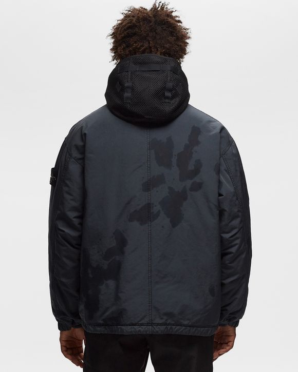 REAL DOWN JACKET HAND COLOURING ON DAVID-TC., GARMENT DYED + HANDMADE TREATMENT