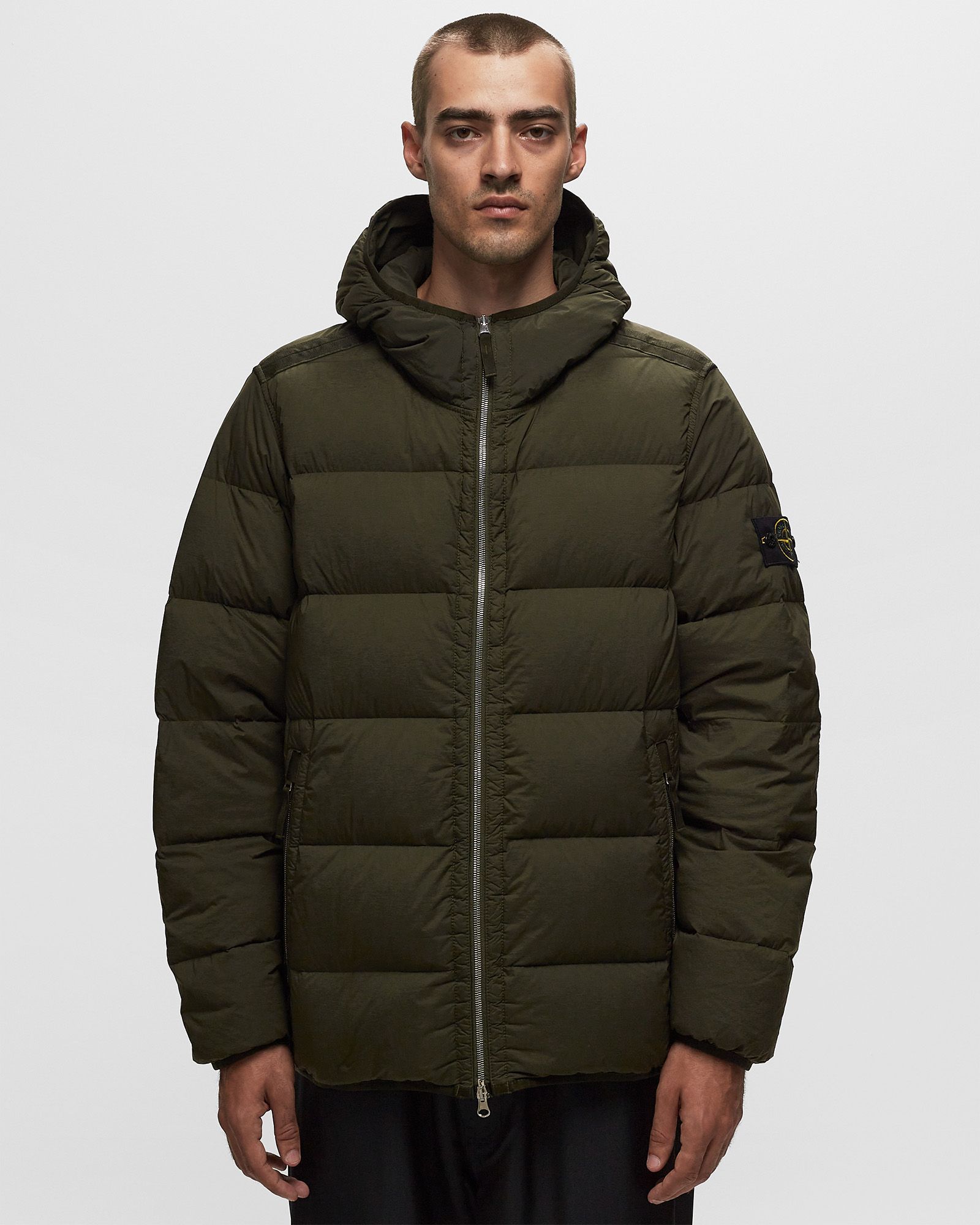 REAL DOWN JACKET SEAMLESS TUNNEL NYLON DOWN - TC, GARMENT DYED