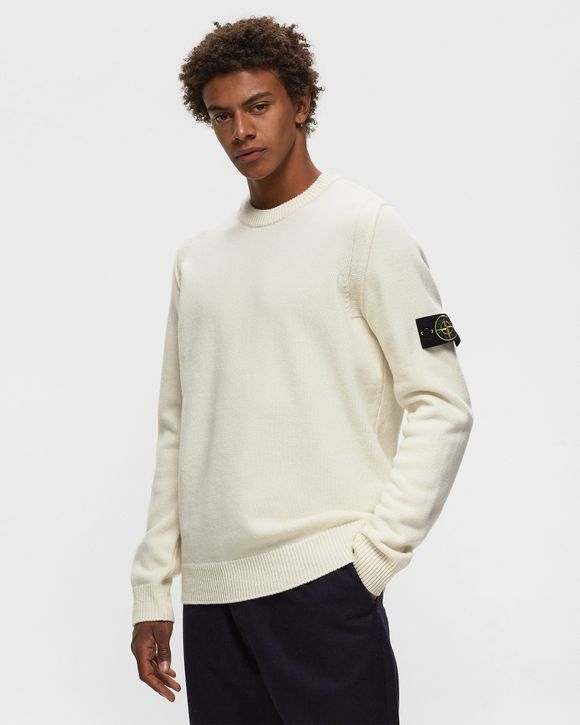 Stone Island KNITWEAR LAMBSWOOL White | BSTN Store