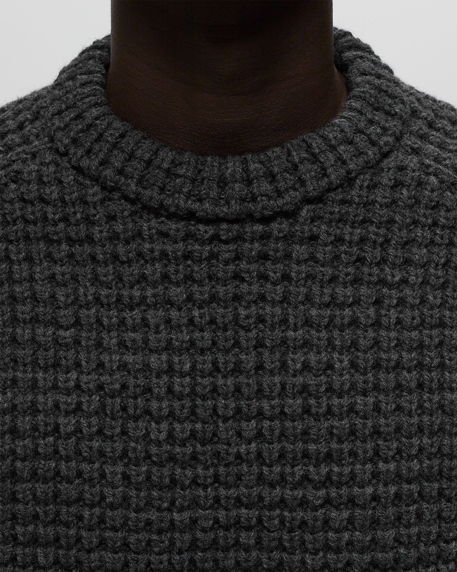 KNITWEAR STITCH IN PURE WOOL