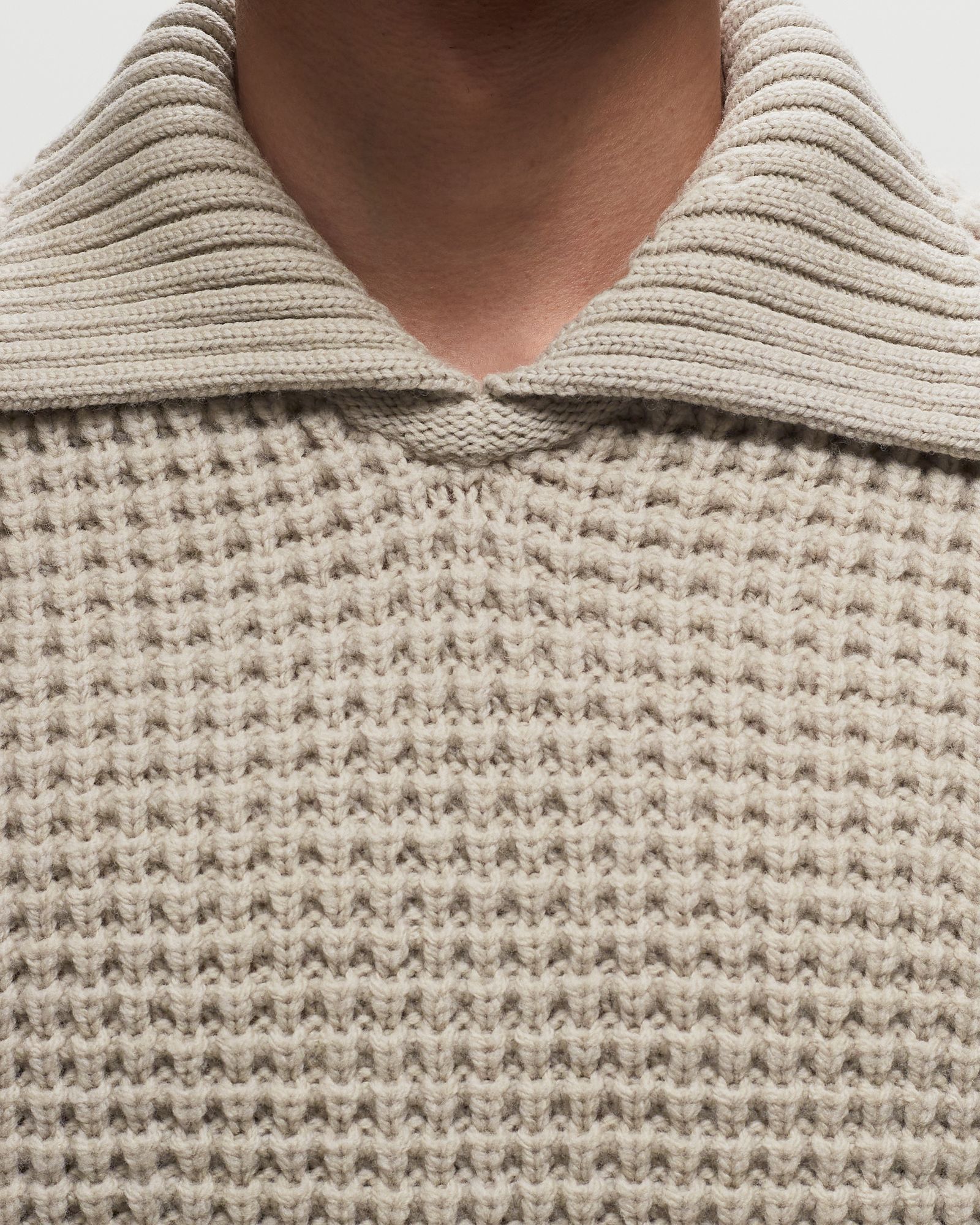 KNITWEAR STITCH IN PURE WOOL