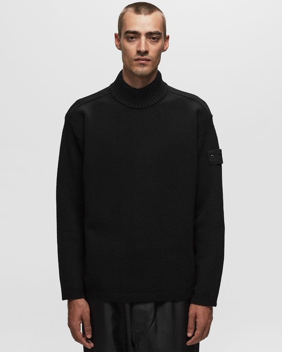 Black stone island ghost jumper online