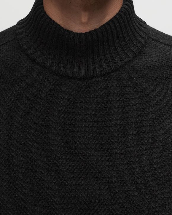 Stone island black hot sale jumper mens