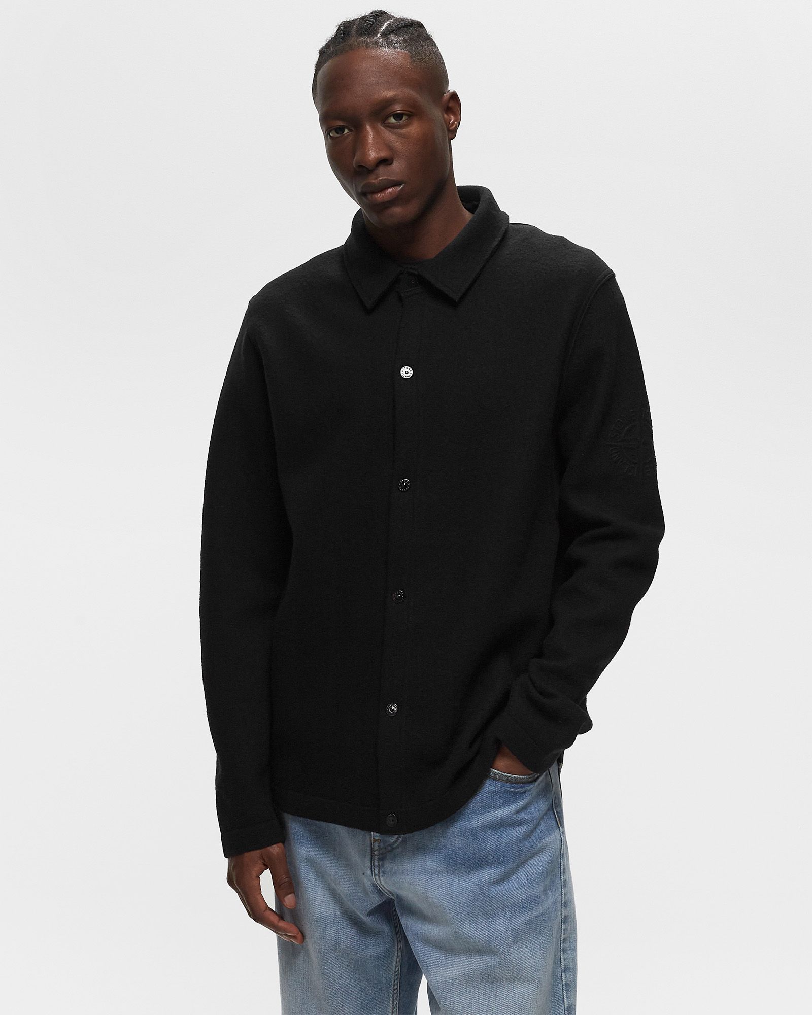 KNITWEAR FELTED PURE WOOL