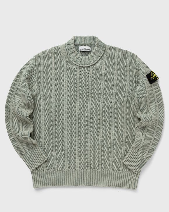 KNITWEAR PURE WOOL WITH 'DUST' TREATMENT