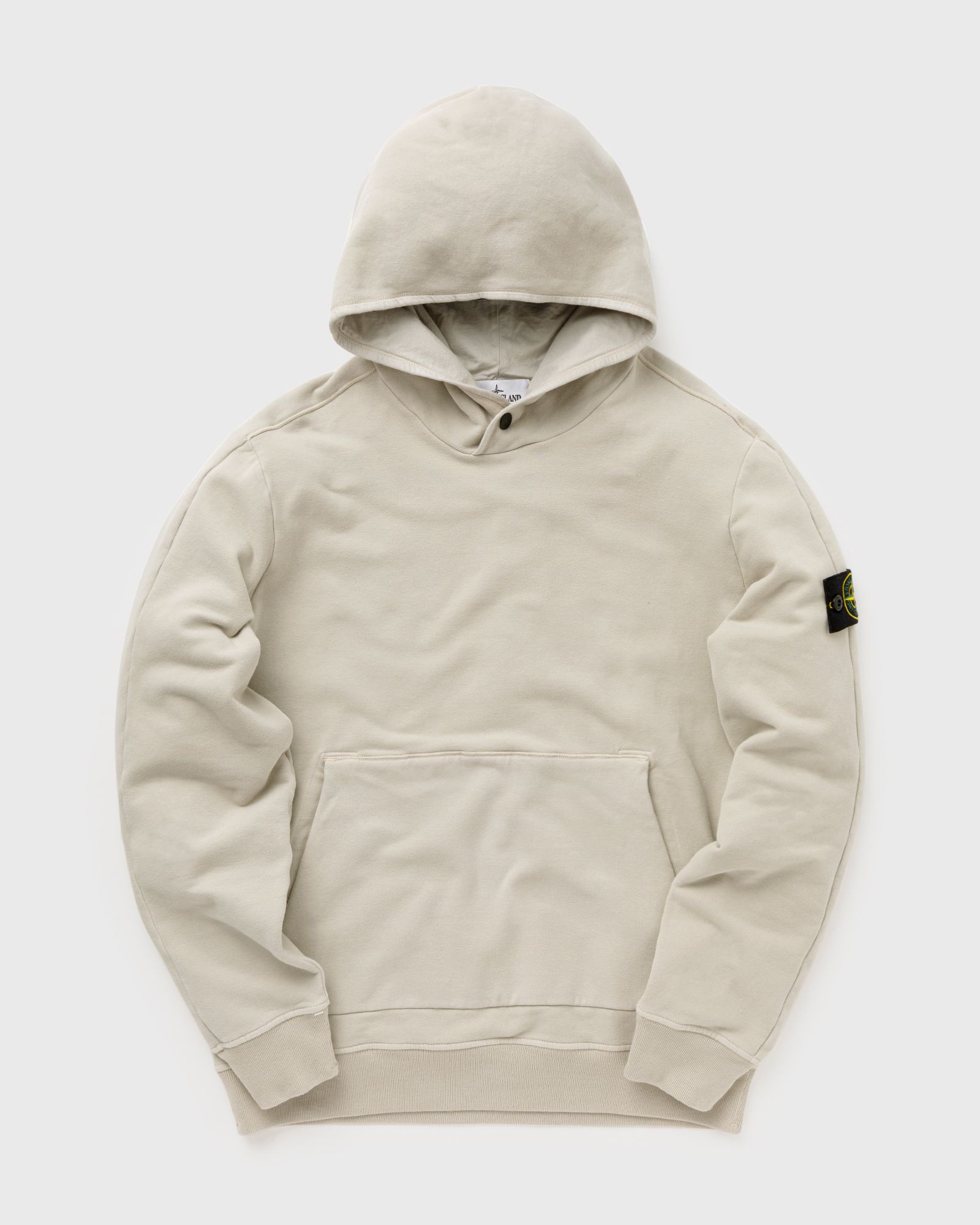 SWEAT-SHIRT STRETCH COTTON FLEECE, GARMENT DYED