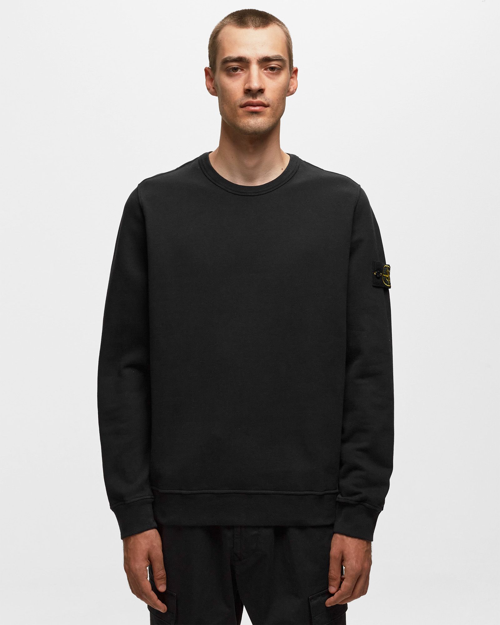 SWEAT-SHIRT BRUSHED COTTON FLEECE, GARMENT DYED