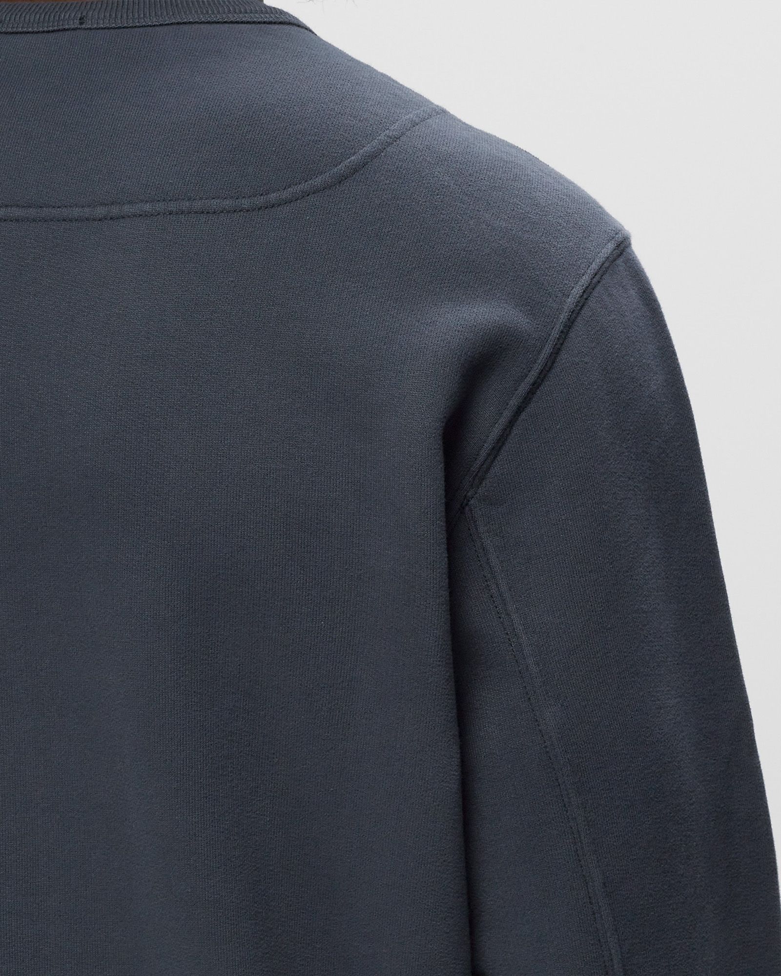 SWEAT-SHIRT BRUSHED COTTON FLEECE, GARMENT DYED