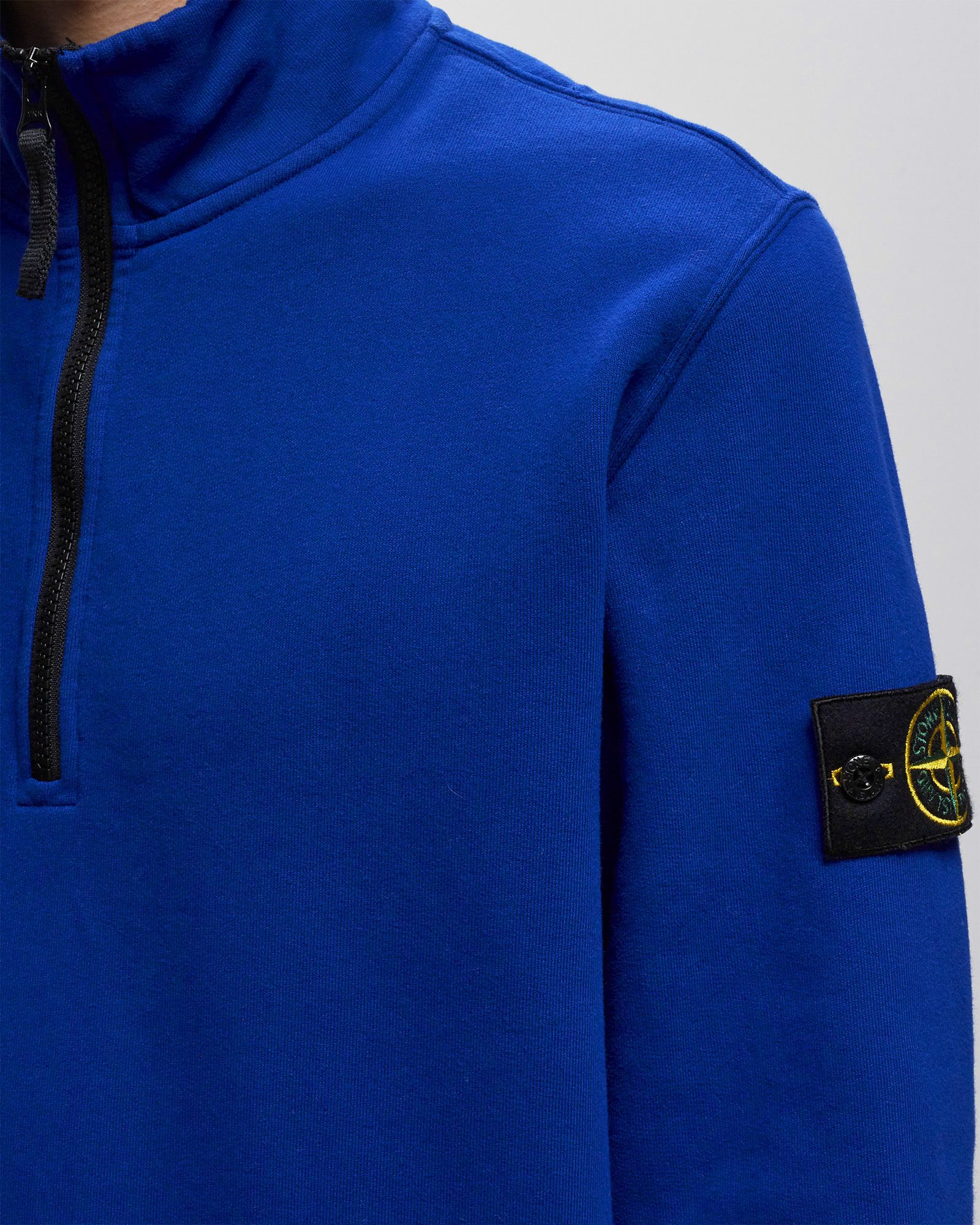 SWEAT-SHIRT BRUSHED COTTON FLEECE, GARMENT DYED