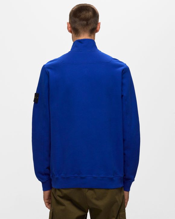 Royal blue stone island hot sale jumper