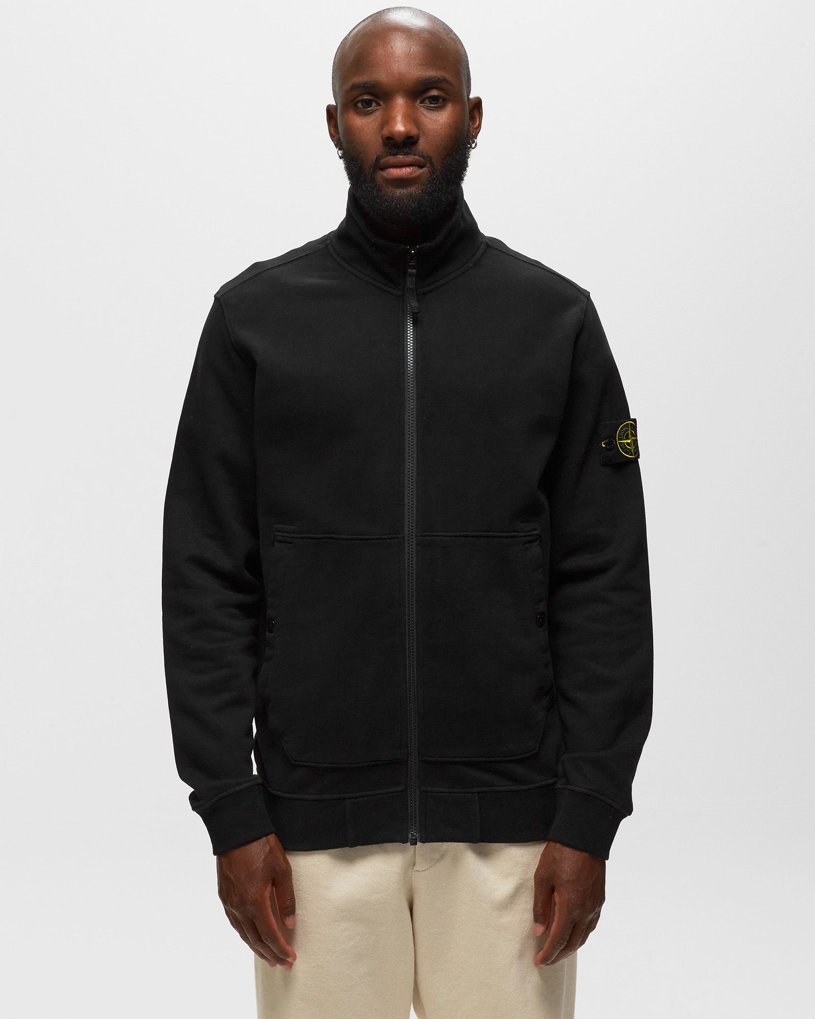 SWEAT-SHIRT BRUSHED COTTON FLEECE, GARMENT DYED