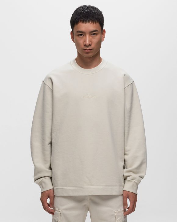 Stone Island SWEATSHIRT BRUSHED COTTON FLEECE, GARMENT DYED