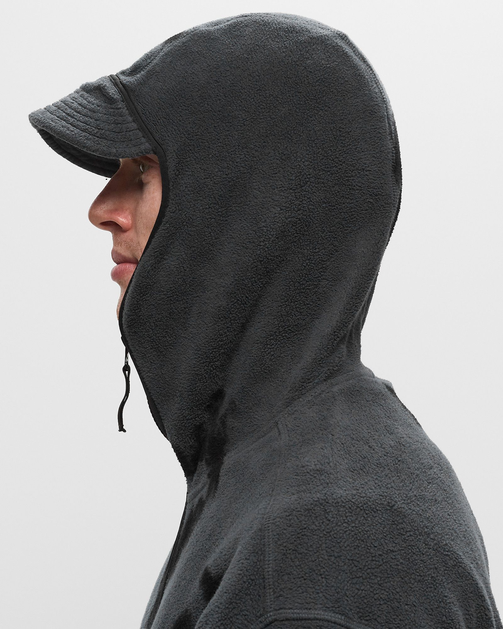 SWEAT-SHIRT COTTON PILE, GARMENT DYED + HANDMADE TREATMENT