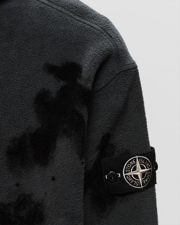 SWEAT-SHIRT COTTON PILE, GARMENT DYED + HANDMADE TREATMENT