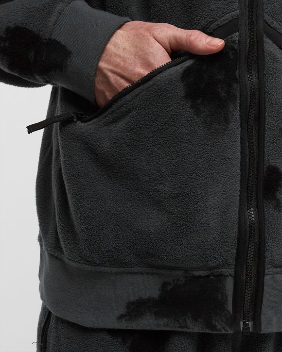 SWEAT-SHIRT COTTON PILE, GARMENT DYED + HANDMADE TREATMENT