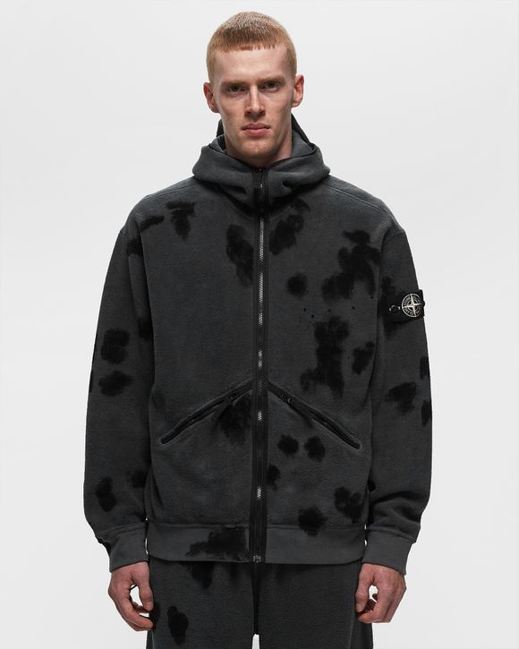 stone island garment dye sweat