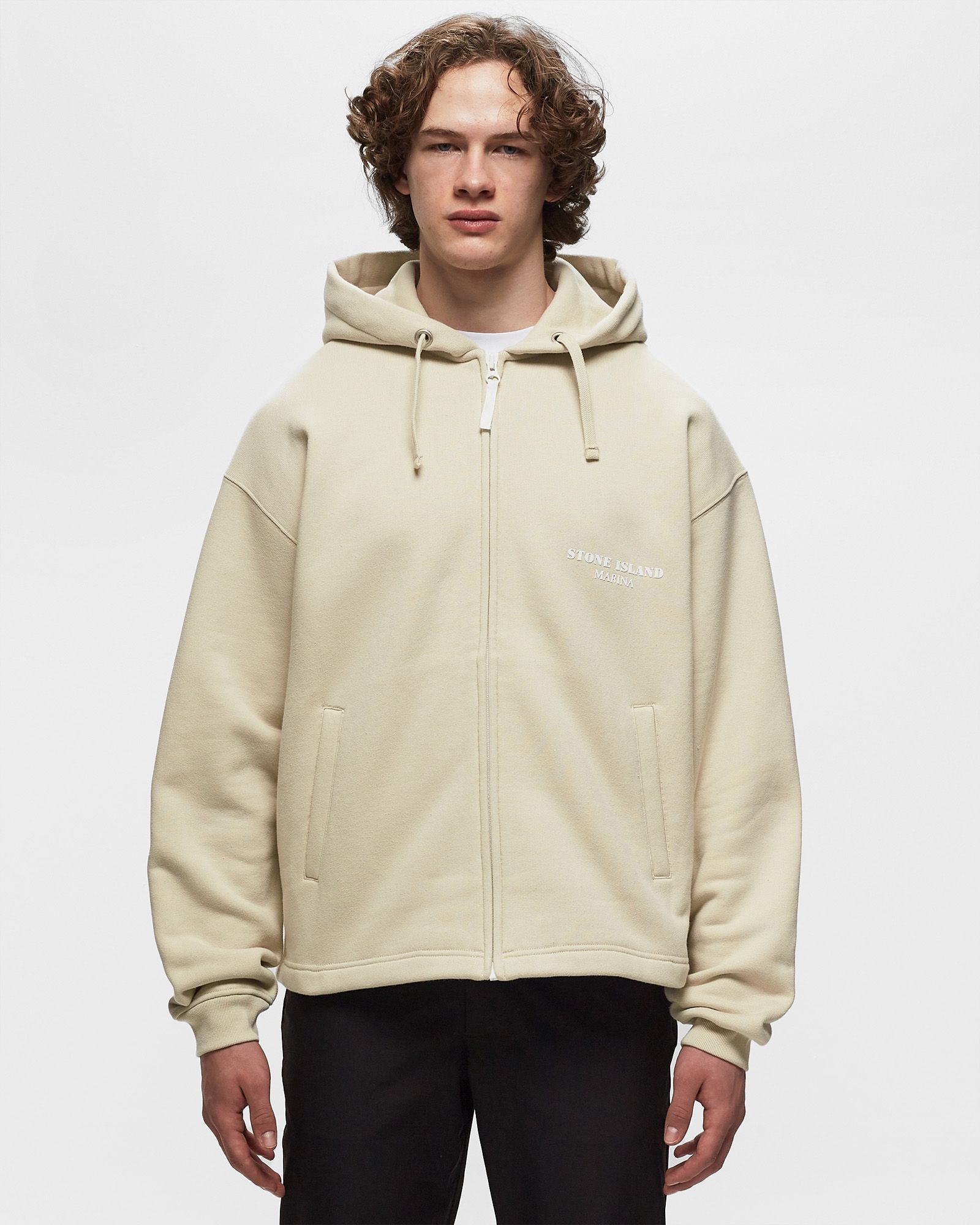 SWEAT-SHIRT COTTON FLEECE_ STONE ISLAND MARINA