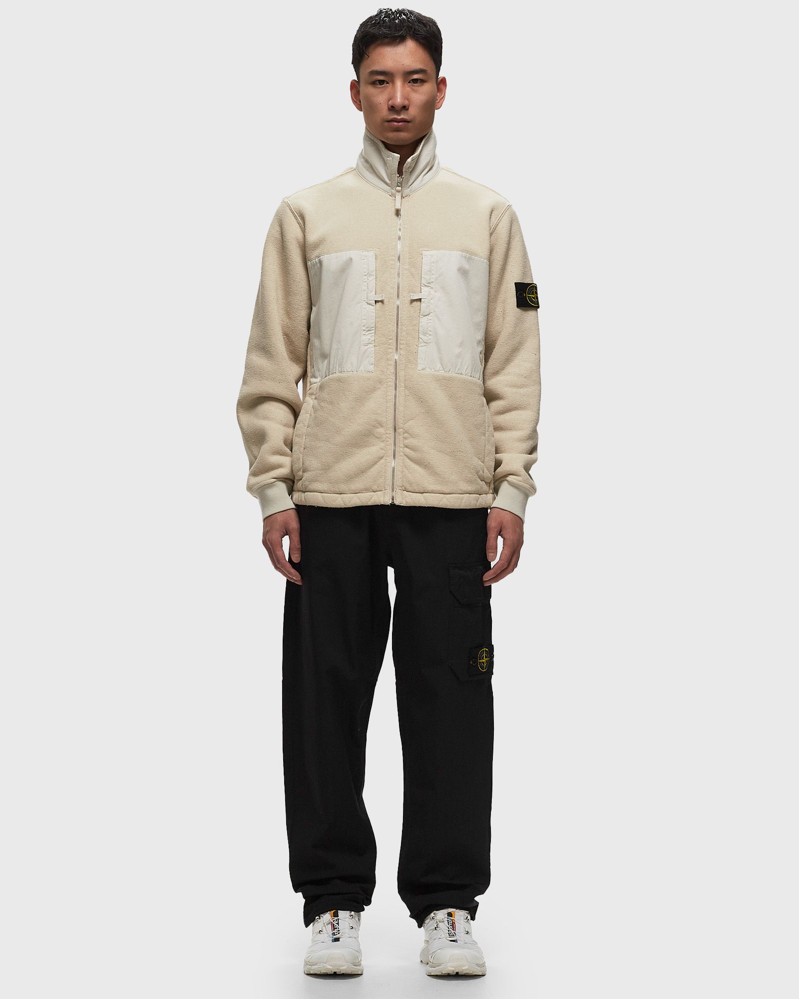 PANTS 77% RECYCLED STRETCH NYLON TWILL, GARMENT DYED