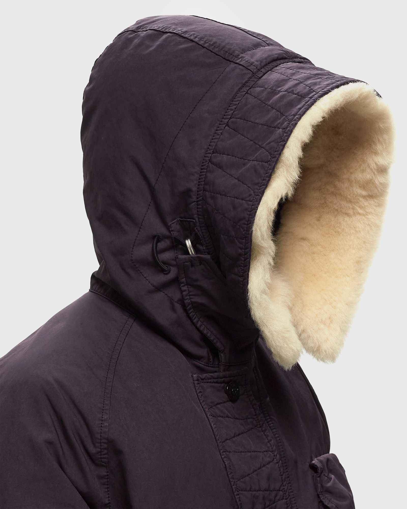 REAL DOWN BLOUSON DAVID-TC, GARMENT DYED