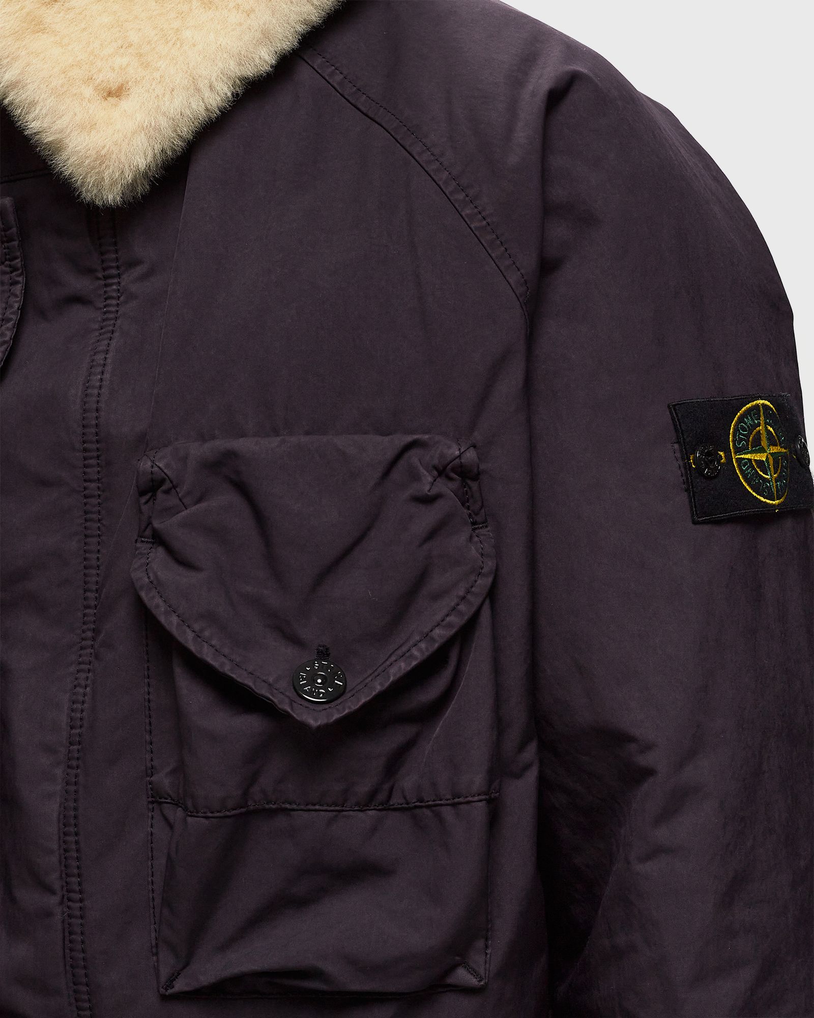 REAL DOWN BLOUSON DAVID-TC, GARMENT DYED