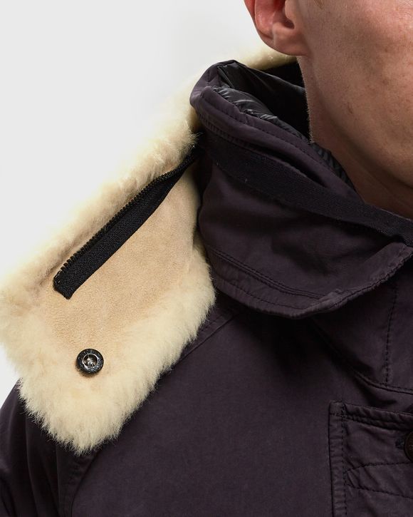 REAL DOWN BLOUSON DAVID-TC, GARMENT DYED