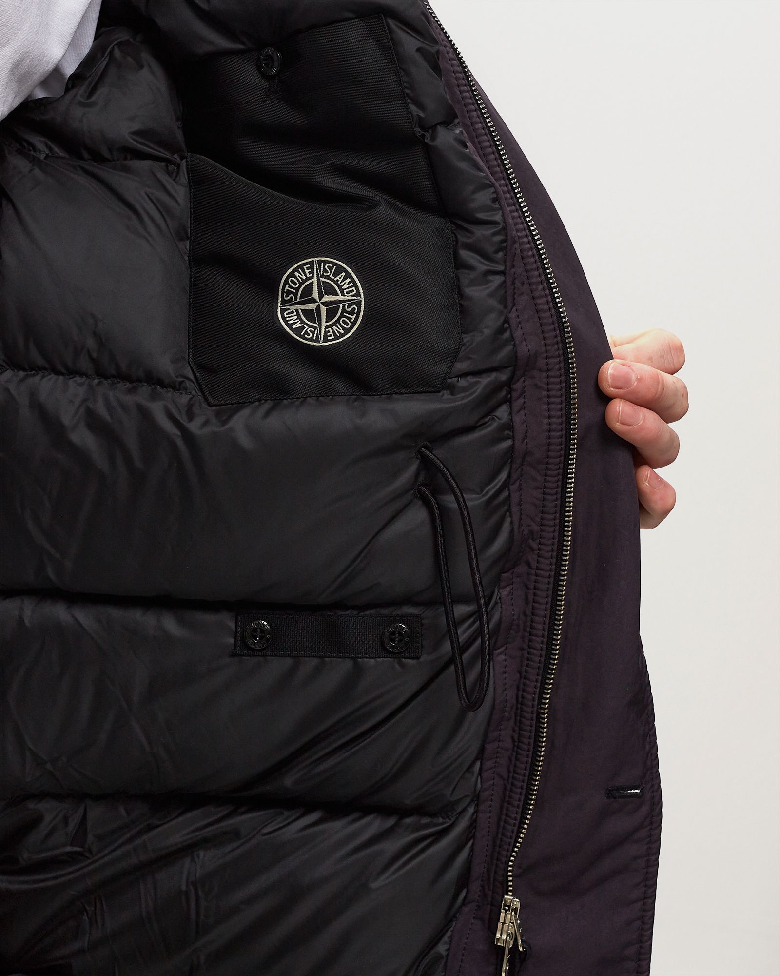 REAL DOWN BLOUSON DAVID-TC, GARMENT DYED