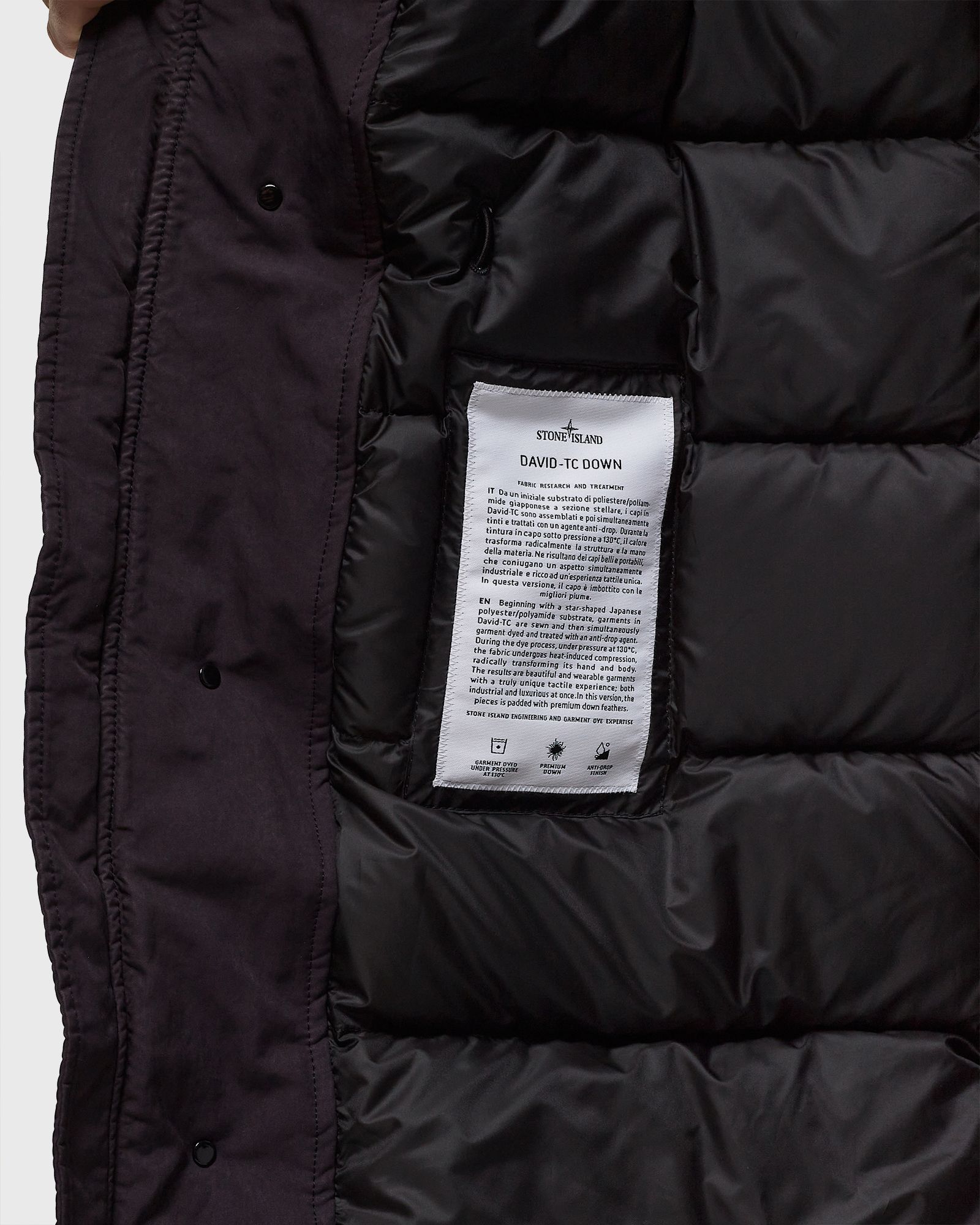 REAL DOWN BLOUSON DAVID-TC, GARMENT DYED