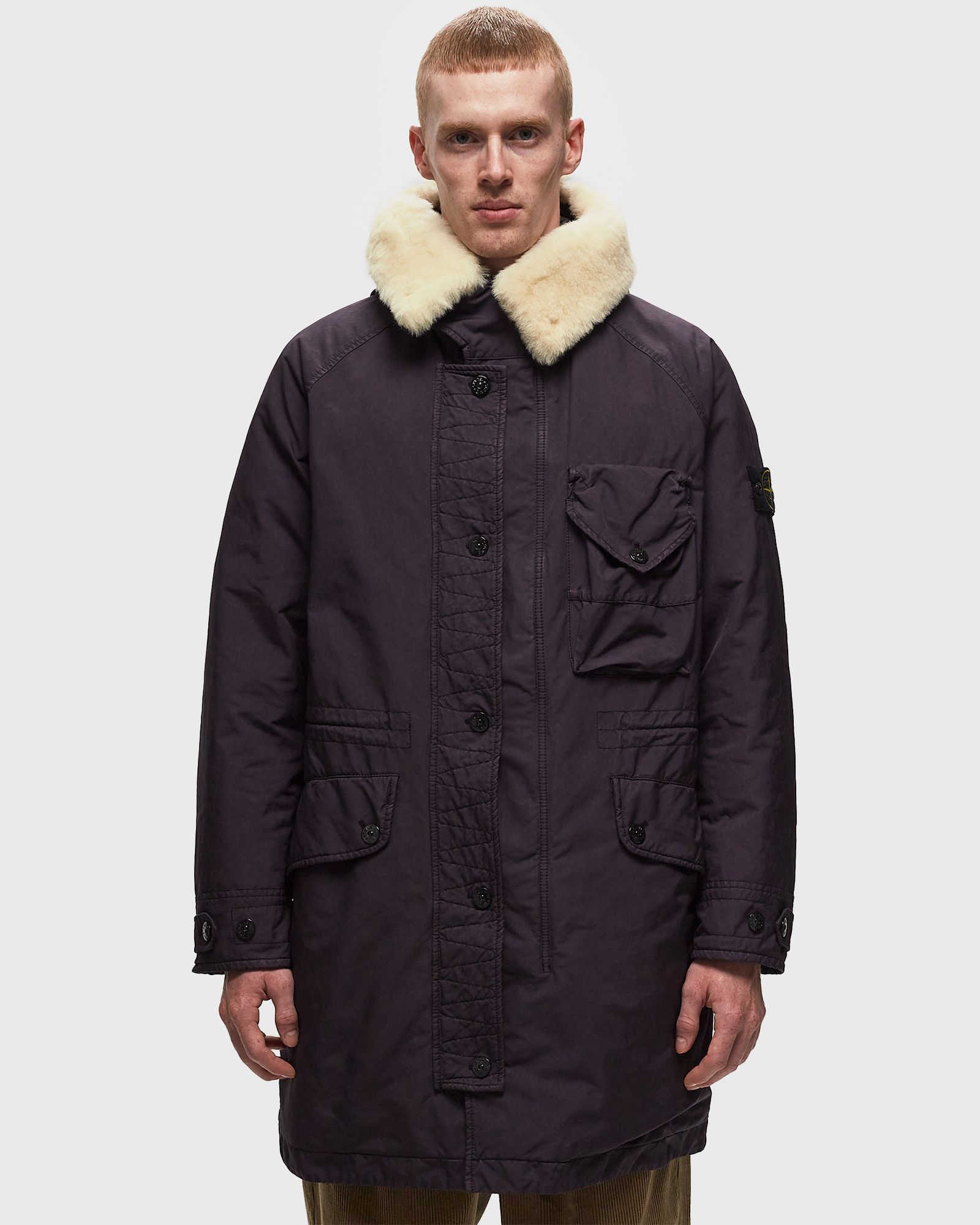 REAL DOWN BLOUSON DAVID-TC, GARMENT DYED