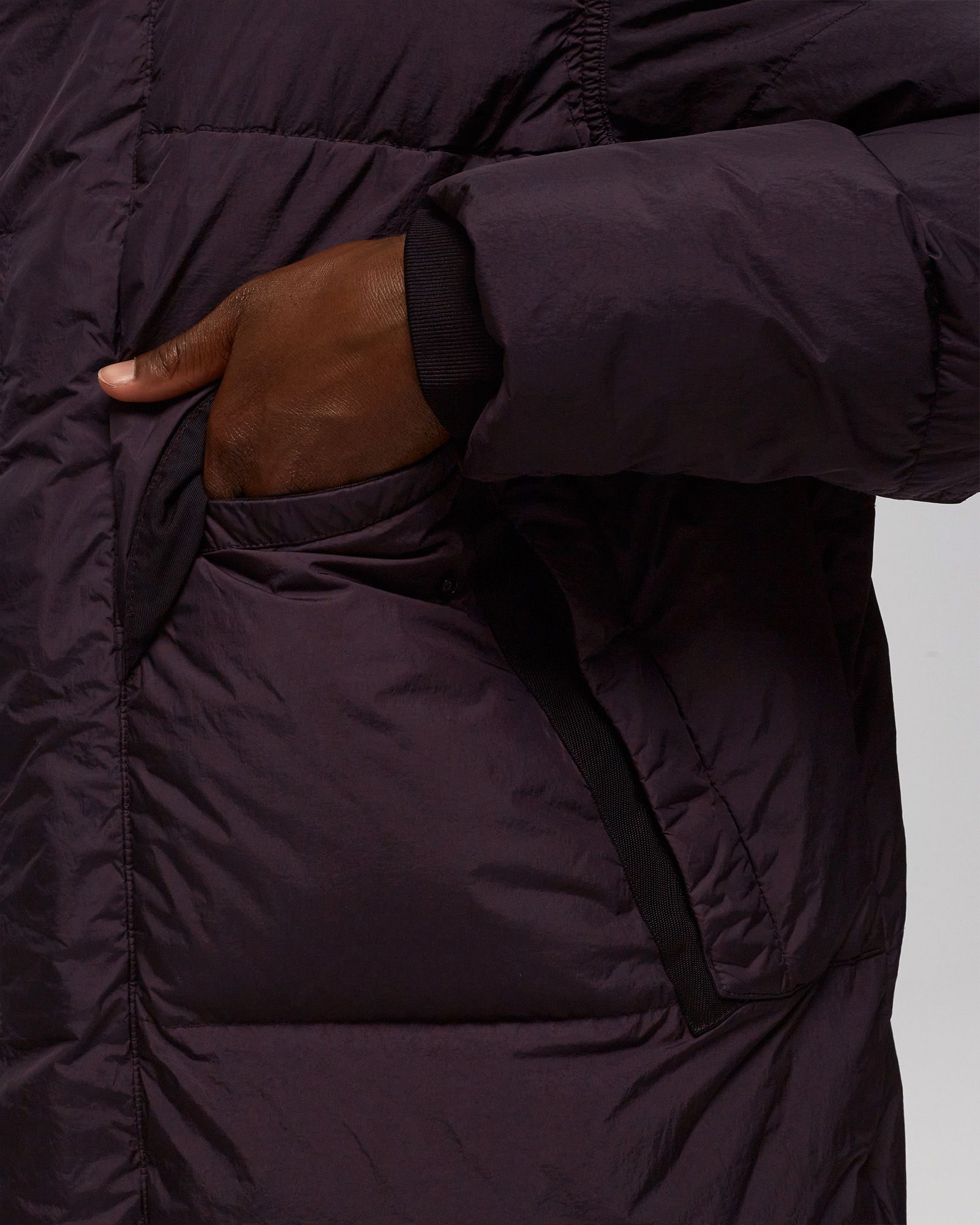 REAL DOWN BLOUSON GARMENT DYED CRINKLE REPS RECYCLED NYLON