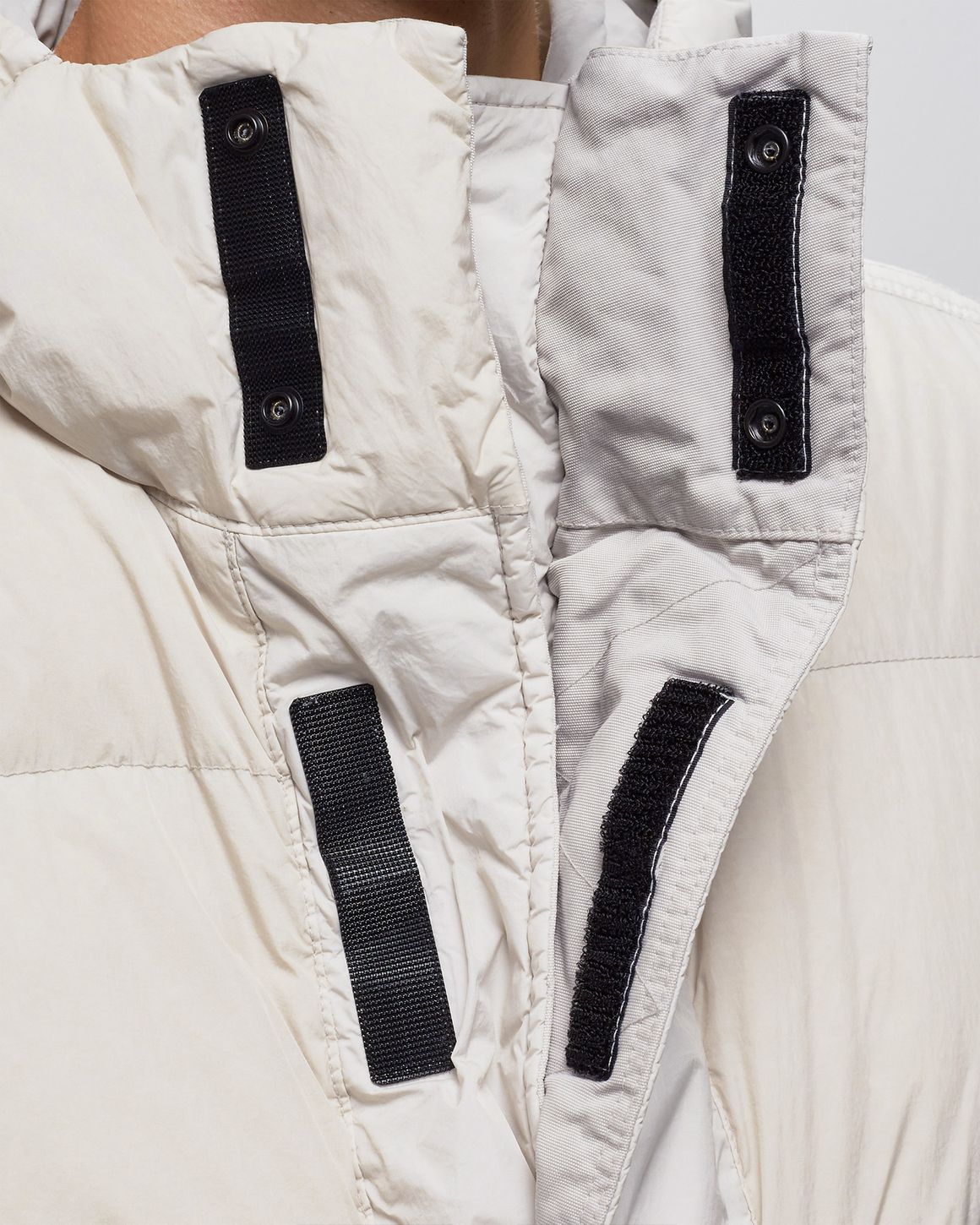 Stone Island REAL DOWN BLOUSON GARMENT DYED CRINKLE REPS RECYCLED 