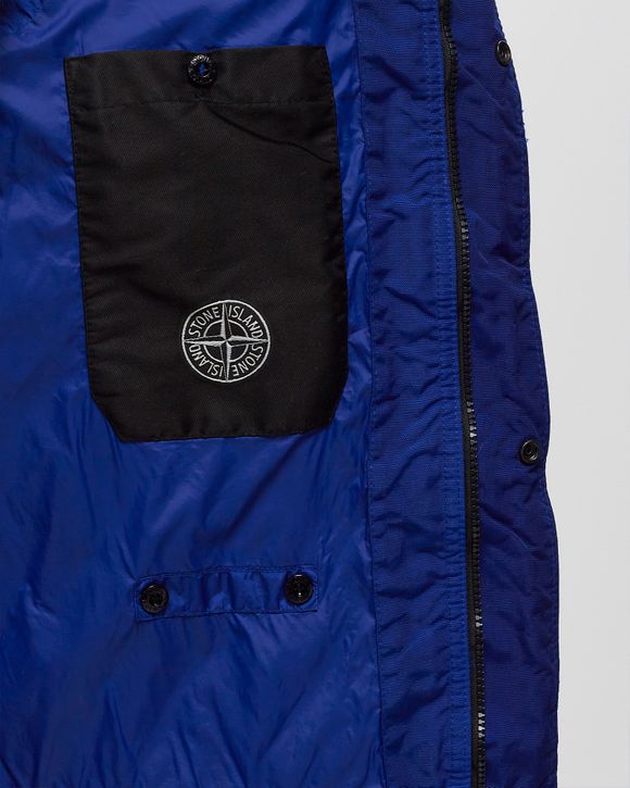 SLEEVELESS REALDOWN JACKET GARMENT DYED CRINKLE REPS RECYCLED NYLON