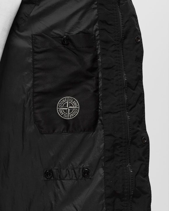 SLEEVELESS REALDOWN JACKET GARMENT DYED CRINKLE REPS RECYCLED NYLON